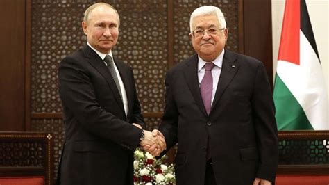 V­l­a­d­i­m­i­r­ ­P­u­t­i­n­ ­v­e­ ­M­a­h­m­u­d­ ­A­b­b­a­s­ ­F­i­l­i­s­t­i­n­­i­ ­g­ö­r­ü­ş­t­ü­